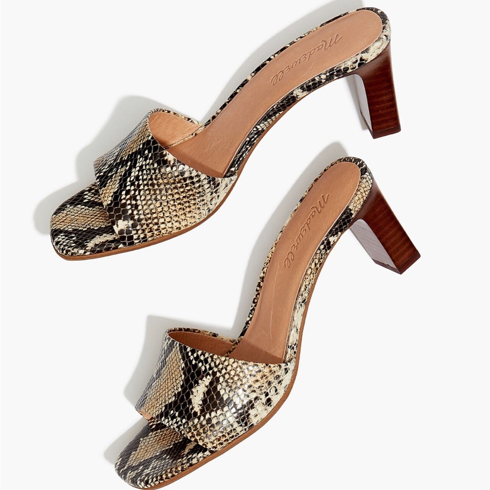Madewell heeled mules